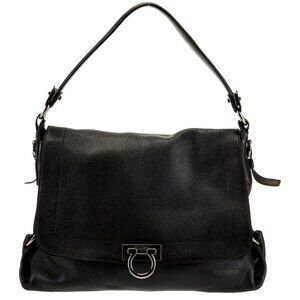 Salvatore Ferragamo Gancini Shoulder Bag in Pristine/Mint Condition
